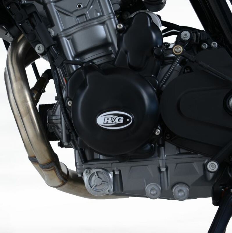Couvre-carter d'alternateur gauche R&G RACING haut de gamme noir KTM Duke 790