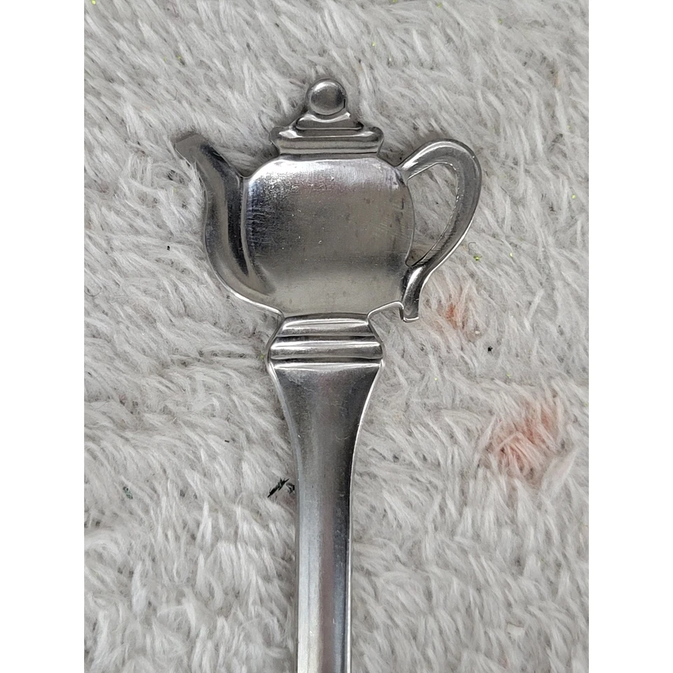 Серебряный чайник чайник заварник ситечко ложка кухонный гаджет - Изображение 3 из 4