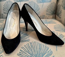 Vintage Garolini Italian Suede pumps sz 6.5