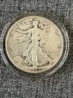 1945 - P WALKING LIBERTY HALF DOLLAR 90% SILVER