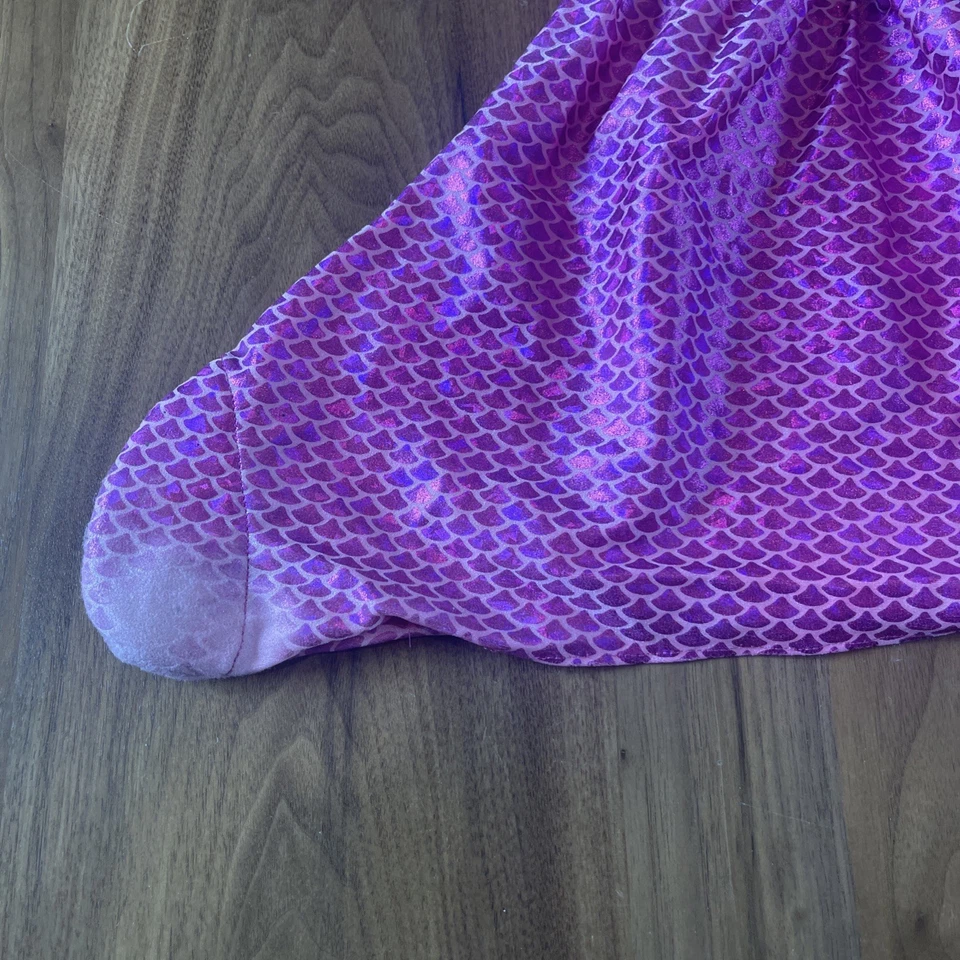 LITTLE MERMAID TAILS BOUTIQUE Skirt Tail Costume Glitter Size 4T PINK RARE HTF ✨ - Image 3 of 4