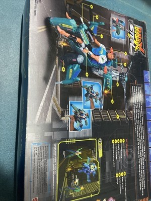 Mattel Max Steel MX99 Heli-Jet - 2 in 1 - New / Box Open! Sealed Parts! Mattel