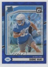 2024 Panini Donruss Rated Rookie Optic Preview Blue Scope Prizm Sione Vaki 1g34
