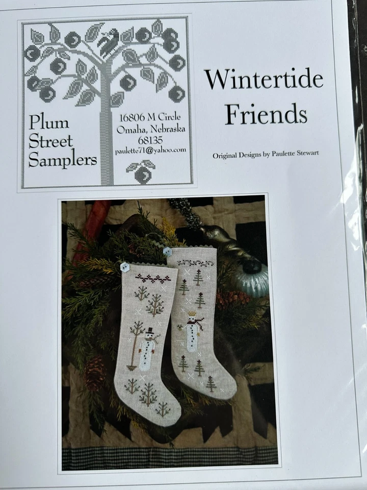 4 Plum Street Samplers Lot - Mermaid Crowns Wintertide Friends Cinnamon Stars - Image 3 of 4