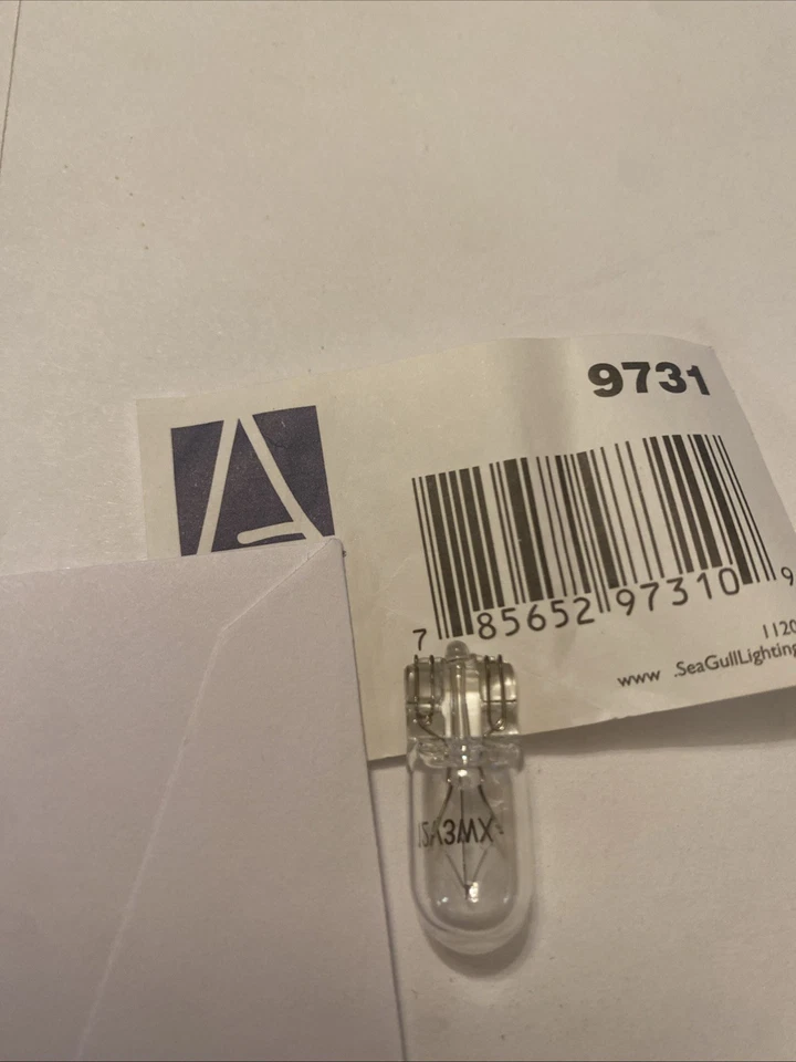 Seagull 9731 T3 Xenon Lamp 3 Watt Wedge Base 8 lumens warm white 12V 2000 HRS - Image 4 of 4