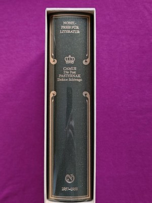 Nobelpreis für Literatur 1957-1958. Albert Camus / Boris Pasternak