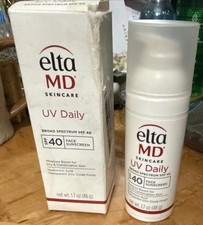 EltaMD UV Daily SPF 40 Moisturizing Facial Sunscreen 1.7 oz FRESH EXP 03/27 READ