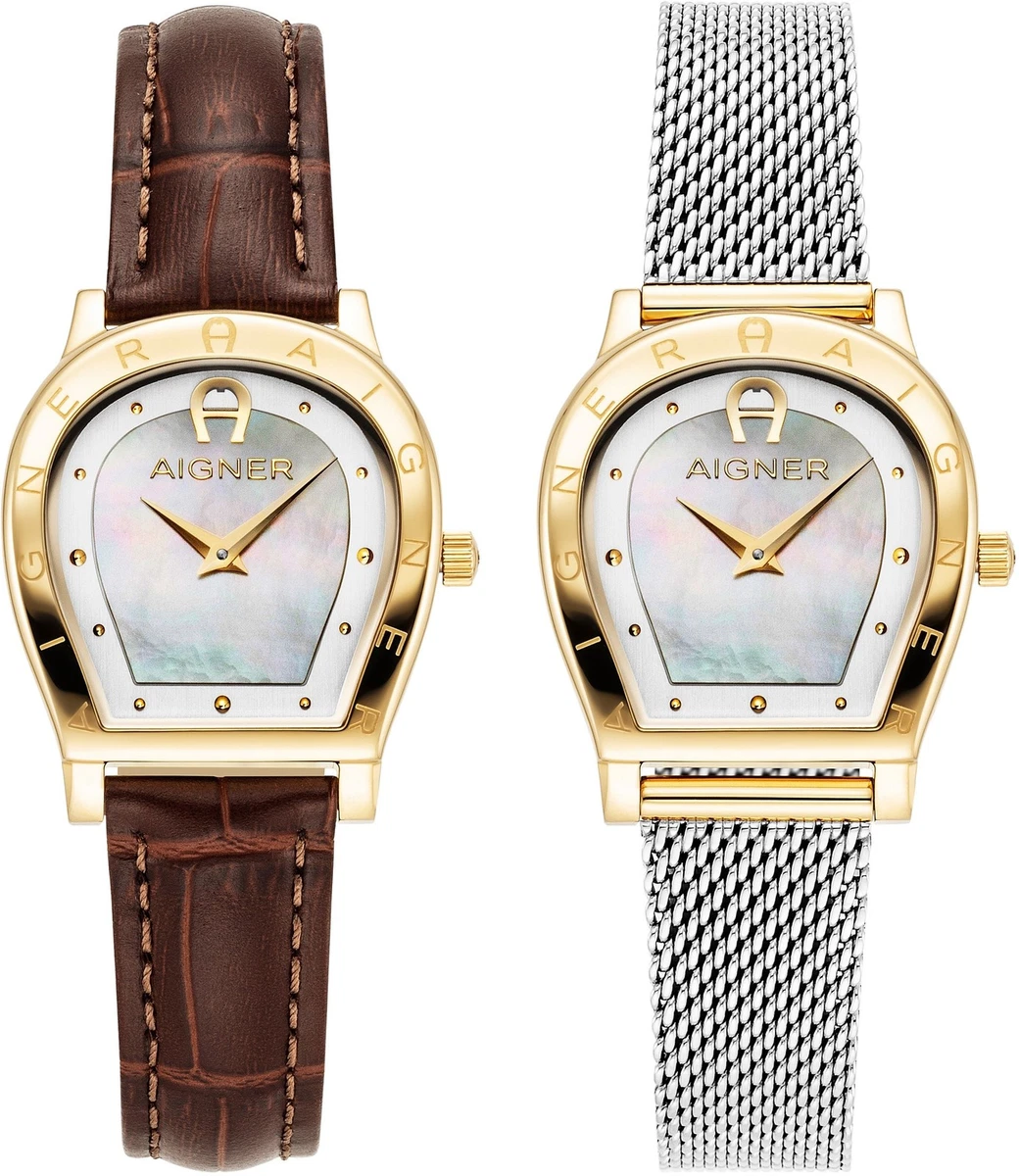 AIGNER Leather Wristwatches for sale | eBay