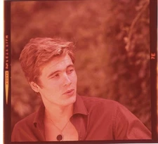 Christopher Jones 1960's Photo Shoot Original 2 1/4 Transparency Sexy Open Shirt