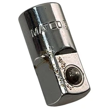 Matco AB12B Adapter Socket Converter 1/4" Drive F to 3/8" Drive M USA Made Tool
