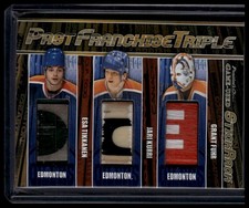 Kurri Fuhr Tikkanen Triple Game-Used Stick /5 2021 President’s Choice Oilers