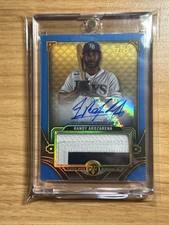 2022 Triple Threads Single AUTO PATCH Sapphire Randy Arozarena /10