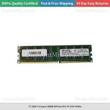 77.10628.112 Apacer 256MB DDR Non ECC PC-2700 333Mhz