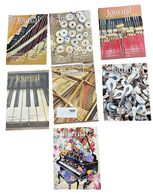 Piano Technicians Journal Magazine Lot of 7 PTG Piano Tuning Repair 2022 2023