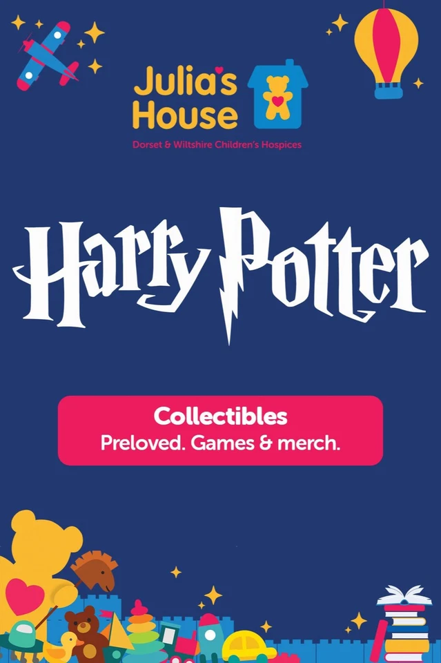 £1 Starts!! | HARRY POTTER merch | Julia's House Children Hospice