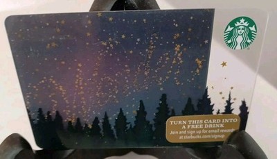 STARBUCKS CARD 2015 '' WONDER '' STARS & CONSTELLATIONS~BRAND NEW~STAR LOVERS CARD
