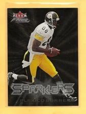 PLAXICO BURRESS - 2000 Fleer Focus "Sparklers" - #S4 - Steelers - Comb. Shipping