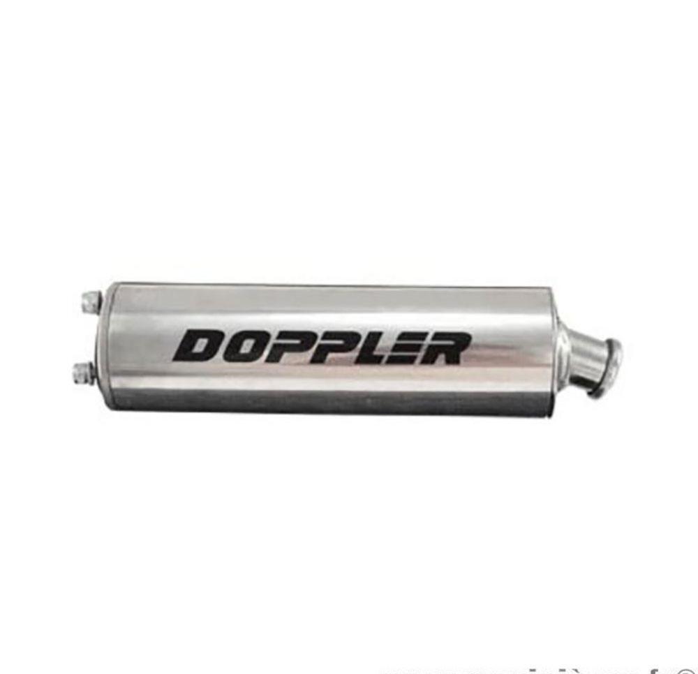 Silencieux Doppler ER1 alu pour restaurer une mobylette 103 ou MBK 51
