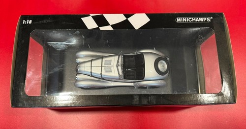 MINICHAMPS. BMW 328 - 1936 SILVER. 1/18 SCALE. - Picture 8 of 10