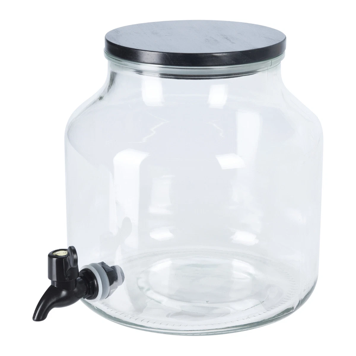 5L/8L Getränkespender mit Eisen Ständer, Wasserspender Glas mit 5L/8L Getränkespender mit Eisen Ständer, Wasserspender Glas mit