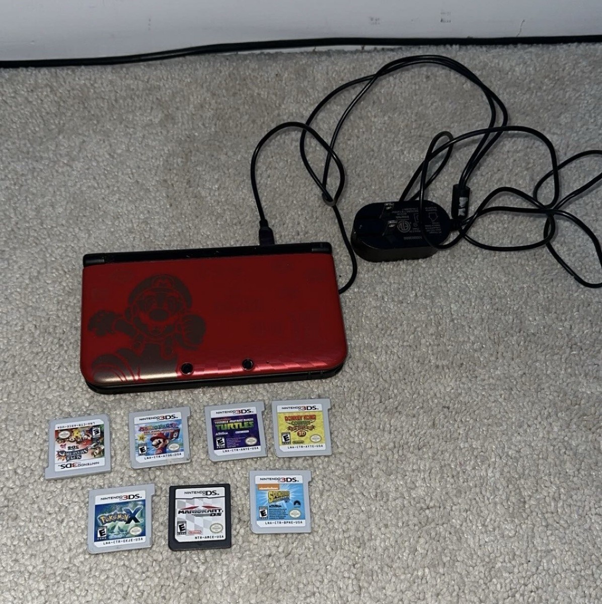 Nintendo 3DS XL Limited Edition 1GB Red Handheld System