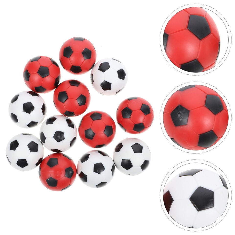 12 Pcs Table Soccer Game Balls Mini Football Replacement Child eBay