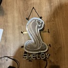 Shelby snake Neon Light Sign Approx Size 9x14! Works!