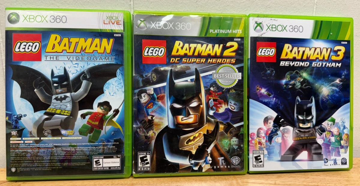 Xbox 360 Games - Lego Batman Trilogy: Batman (with Pure