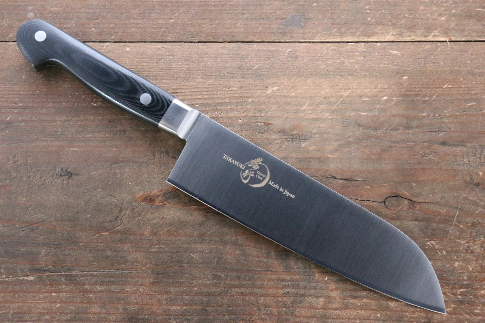 Sakai Takayuki Grand Chef Grand Chef Swedish Steel Santoku Japanese Knife 180mm