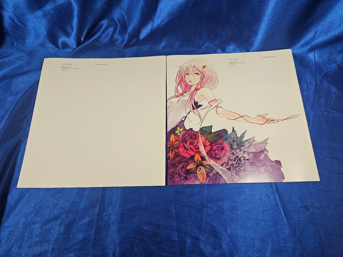 GUILTY CROWN -redjuice's notebook 2 animation notebook set 1 & 2