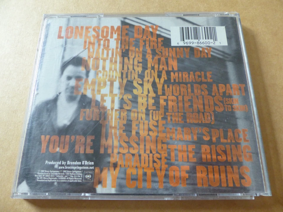 BRUCE SPRINGSTEEN Little Steven signed Autogramm signiert "THE RISING" CD-Cover - Bild 2 von 3