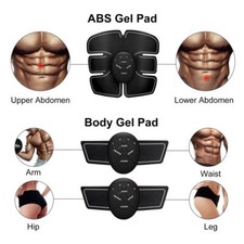 Muscle Stimulator EMS Trainer Fat Abdominal Slimming Body Massager Smart Workout