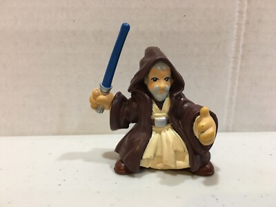 2004 Hasbro Galactic Heroes Star Wars 2'' Figure - Obi-Wan Kenobi Ben 1