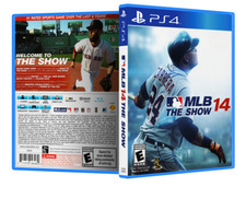 MLB The Show 14 - Replacement PS4 Cover and Case. NO GAME 