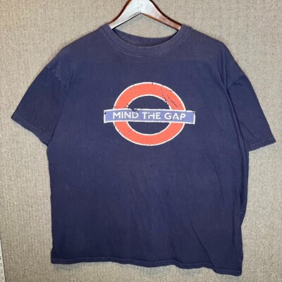 Transport Of London Tshirt Men's 2XL Blue Mind The Gap Casual Sport Travel 