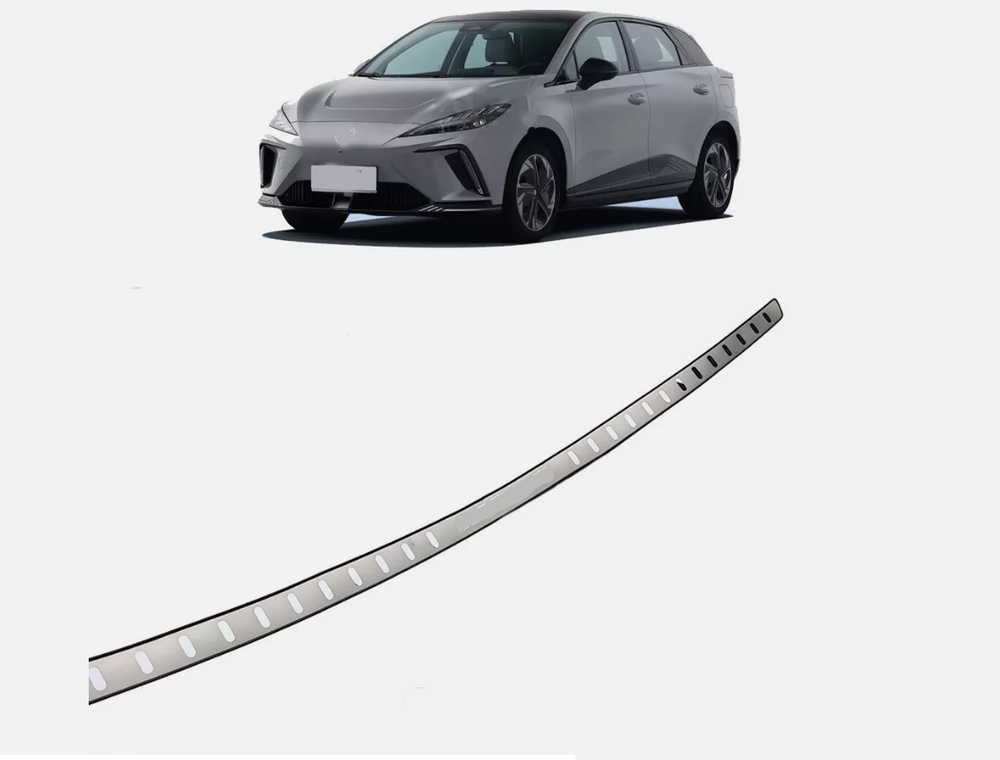 For MG MG4 Accessories Car Door Sill Plate Cover Rear Bumper Protector Trim 2023
