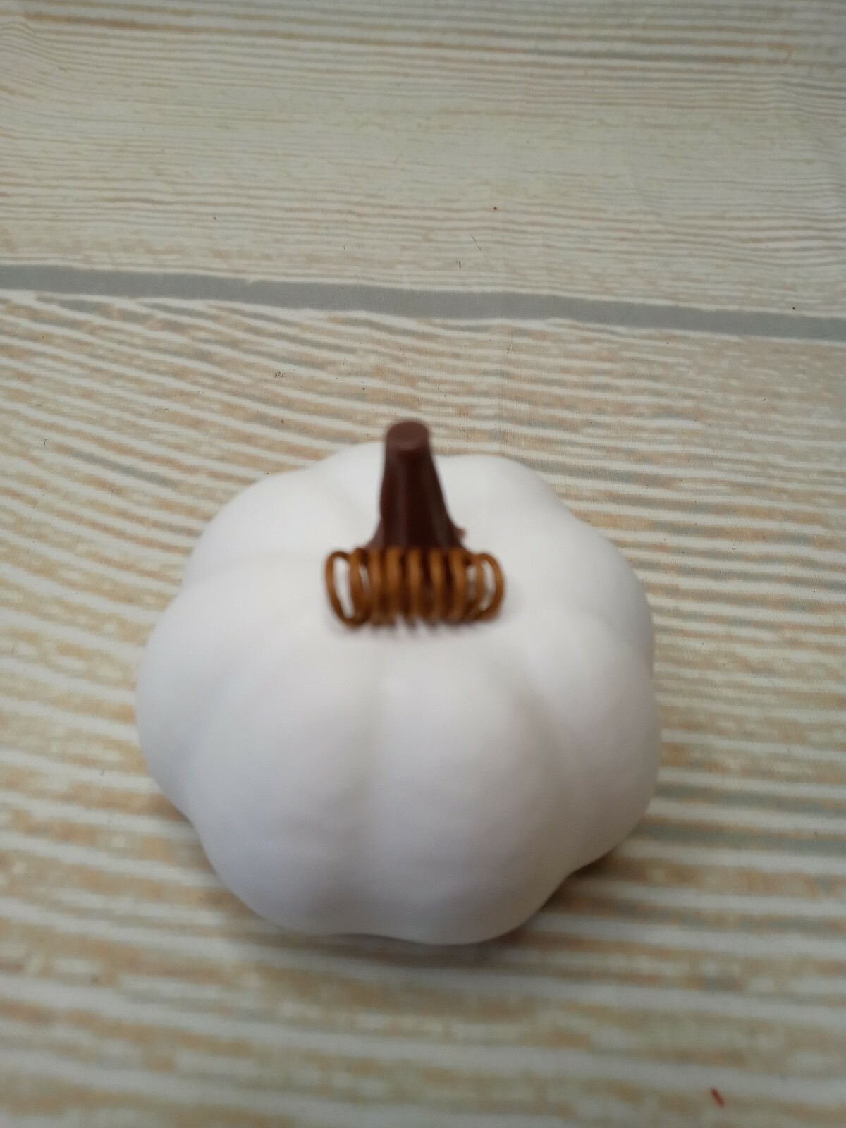 New Set 8 Fall White Black Buffalo Plaid Check Pumpkins Table Decor Vase Filler