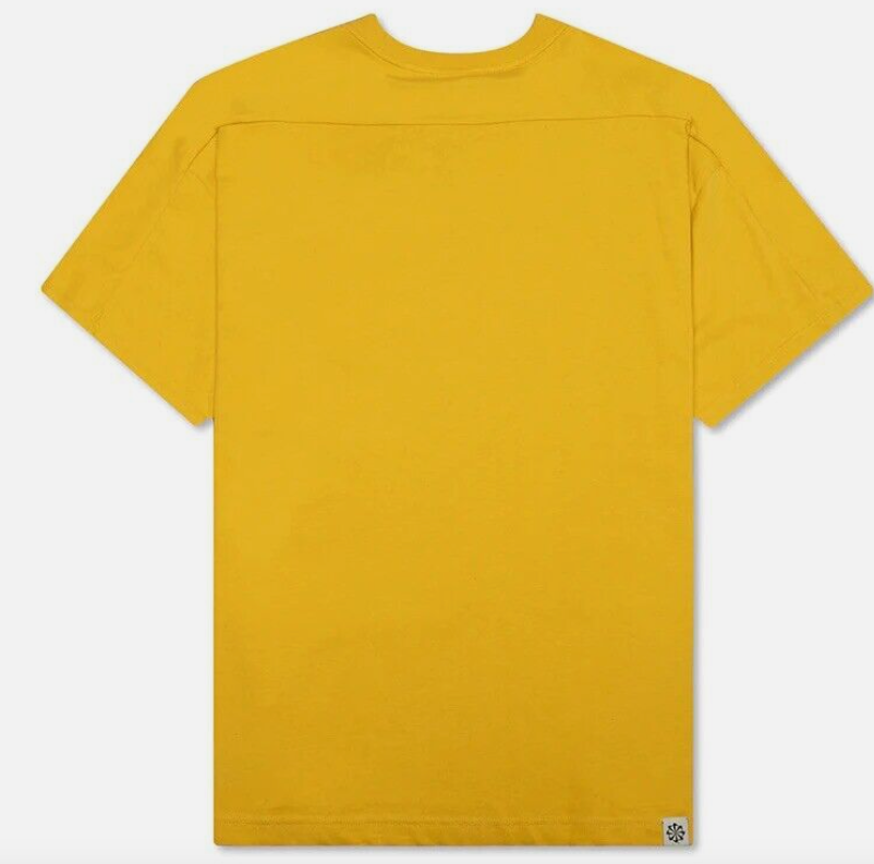 Nike T Shirt Mens Medium Sportswear Revival Vivid Sulfar Yellow