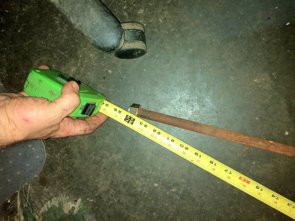 Massey Harris 22 Tractor Live Hydraulic Pump Line MH Steel oil Line part - Image 4 of 4