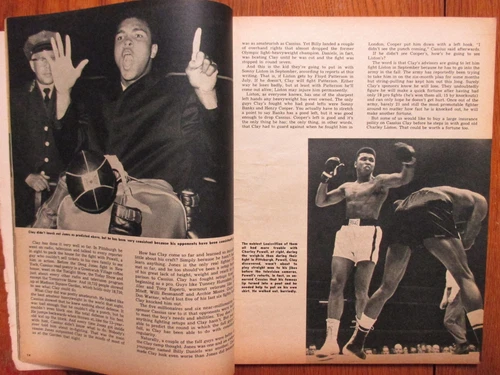 Wint-1963 Inside Boxing Mag(JACK DEMPSEY/ANGELO DUNDEE/CHRIS DUNDEE/CASSIUS CLAY - 画像12/12