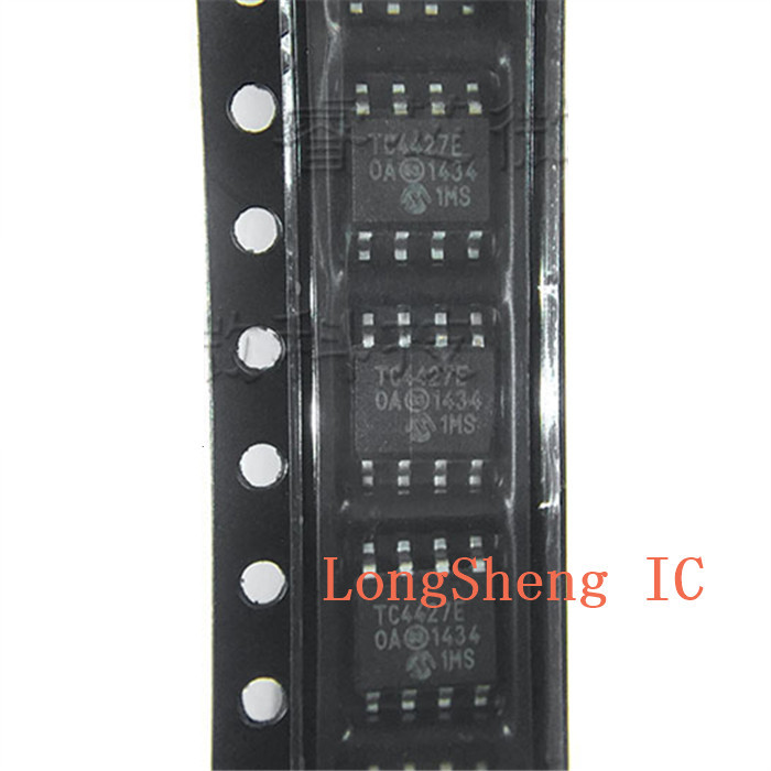 5PCS TC4427EOA713 IC MOSFET DVR 1.5A DUAL HS 8SOIC TC4427 4427