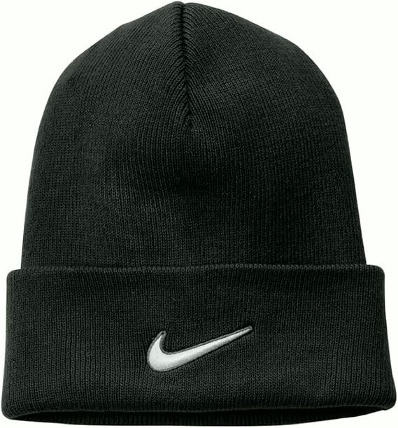 Nike Unisex Beanie Stock Cuffed Knit (Black) One Size