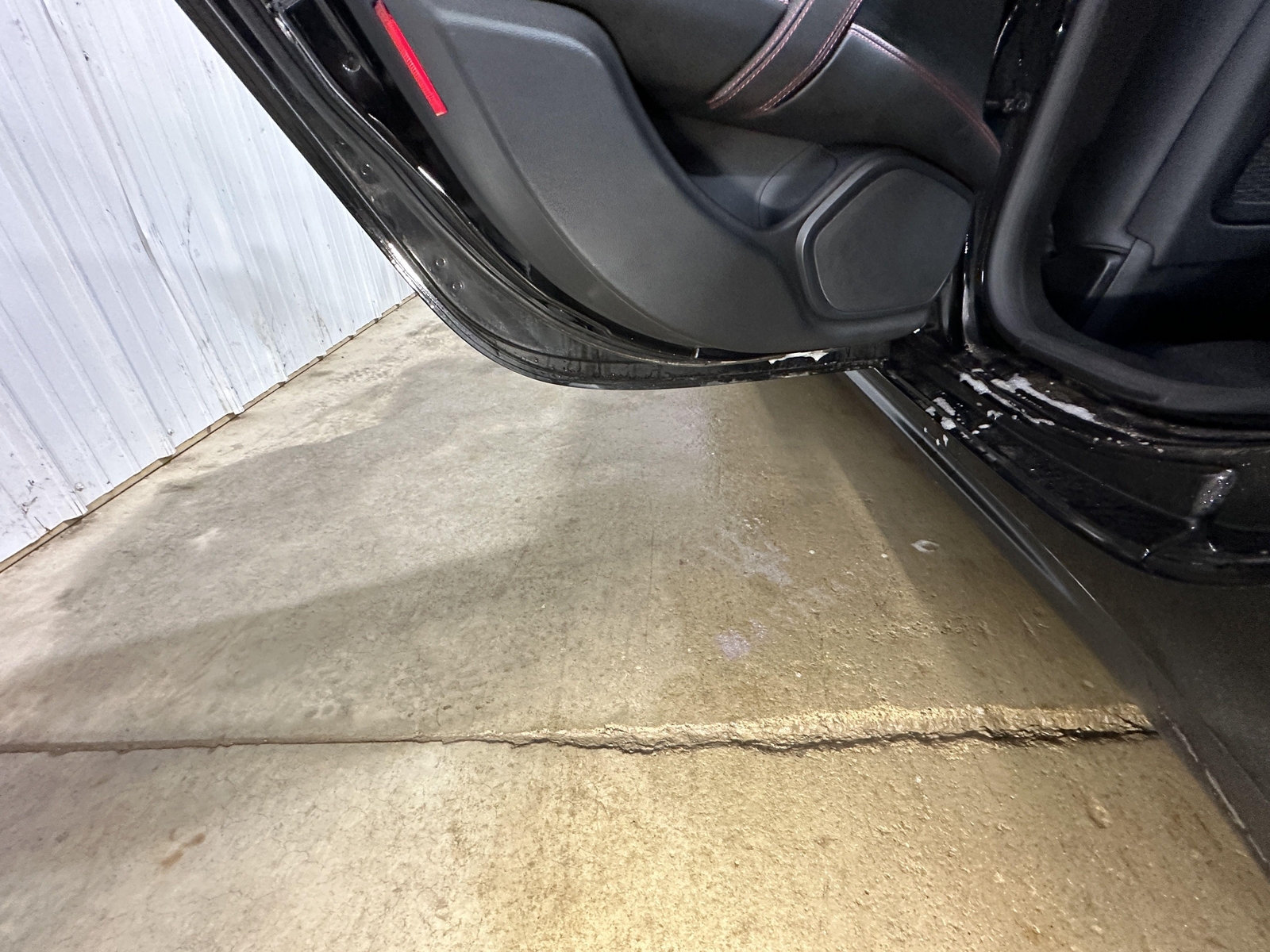 16 MASERATI GHIBLI DRIVER LEFT REAR SIDE DOOR SHELL NERO VR./BLACK 820/A