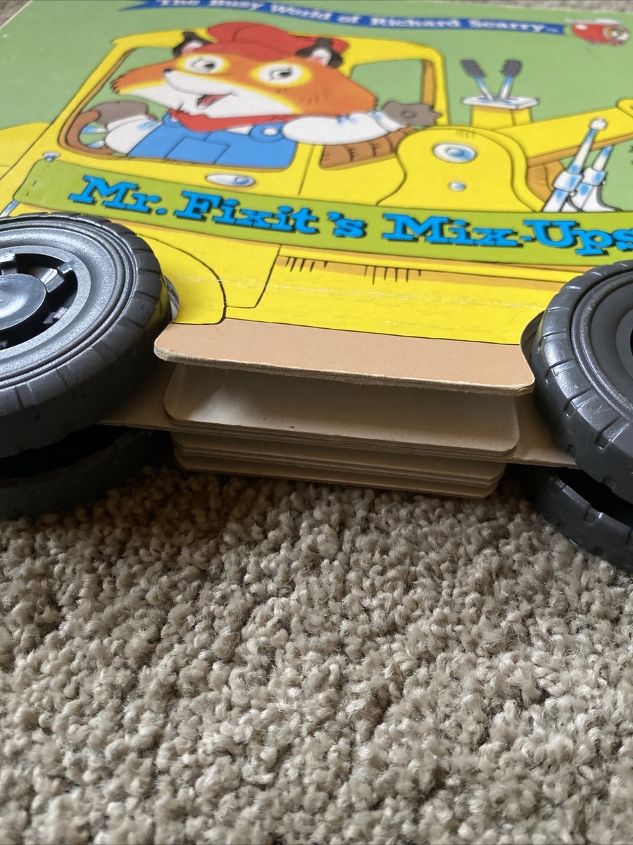 Mr. Frumble's Pickle Car~Richard Scarry~1998~Very Rare With Mr