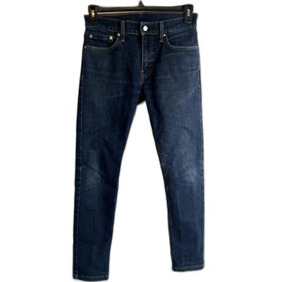 Levis Dark Wash 512 Slimming Skinny Jeans Size 29/30 Basic Staple Jean