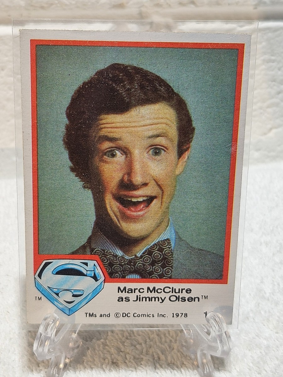 1978 Superman Marc McClure As Jimmy Olsen Card No. 10 | eBay