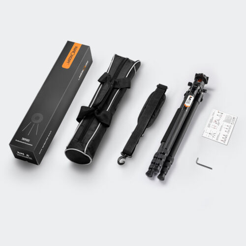 K&F Concept 70inch Carbon Fiber Tripod monopod Heavy Duty 15kg Load for Camera - Picture 11 of 12