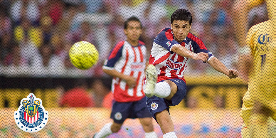 Club Chivas de Guadalajara Authentic Reebok Size Medium 2007-2008 #7 G.PINEDA T