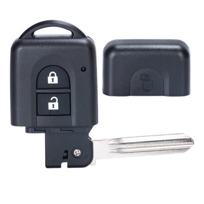 1x NEU 2 Tasten Gehäuse für Nissan Qashqai j10 X-Trail t31 Keyless Remote Fob