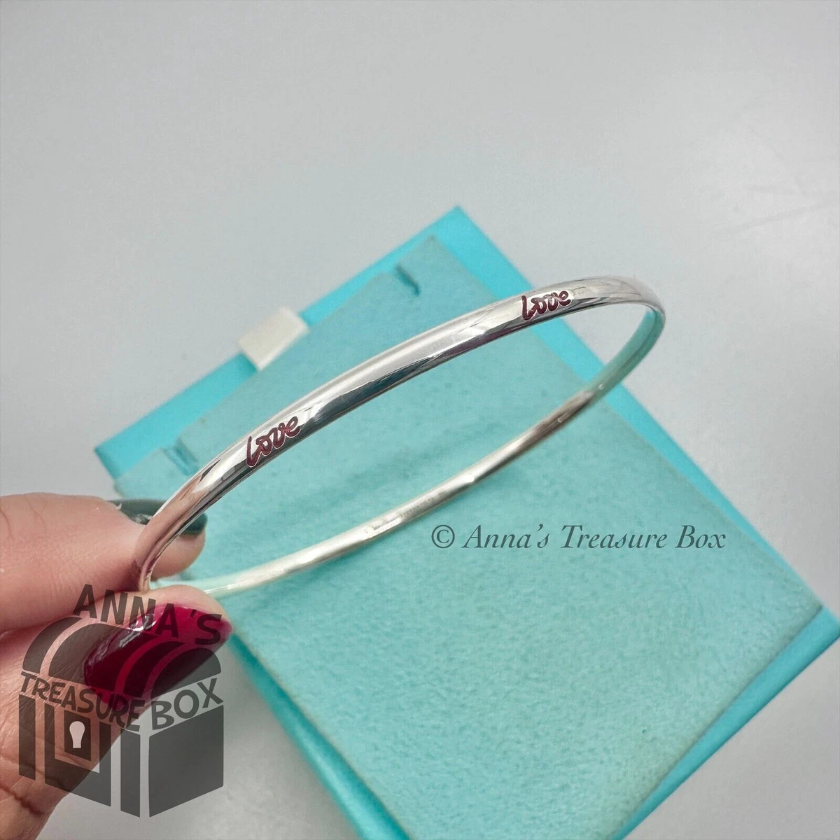 Tiffany Co. 925 Silver Paloma Picasso Red Graffiti